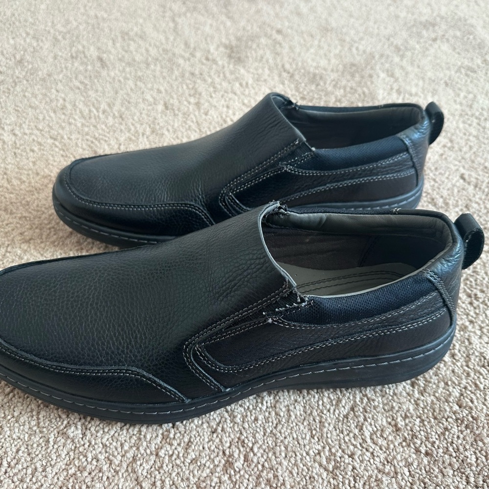 Hush Puppies Men’s Moyen Slip-ons - Size 12 - Picture 3 of 10